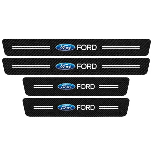 [PAGUE 1 LEVE 4] Protetor Soleira Personalizado Universal Para Carro Carfiber™ + Brinde Grátis