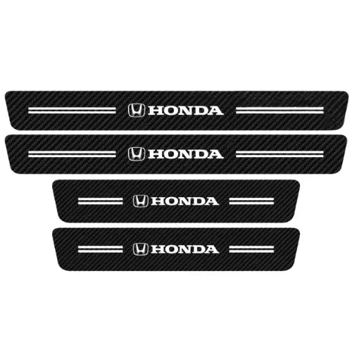 [PAGUE 1 LEVE 4] Protetor Soleira Personalizado Universal Para Carro Carfiber™ + Brinde Grátis