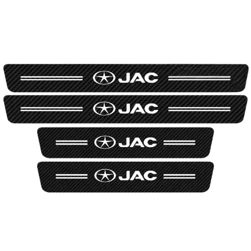 [PAGUE 1 LEVE 4] Protetor Soleira Personalizado Universal Para Carro Carfiber™ + Brinde Grátis