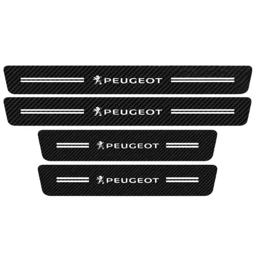 [PAGUE 1 LEVE 4] Protetor Soleira Personalizado Universal Para Carro Carfiber™ + Brinde Grátis
