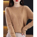 Suéter Feminino Basic Confort 100% Merino Wool