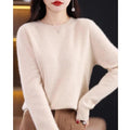 Suéter Feminino Basic Confort 100% Merino Wool
