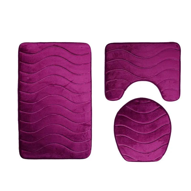 Kit Tapetes Para Banheiro