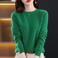 Suéter Feminino Basic Confort 100% Merino Wool