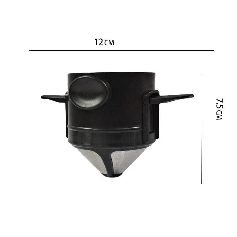 Coador de Café Inox - Filtro Portátil