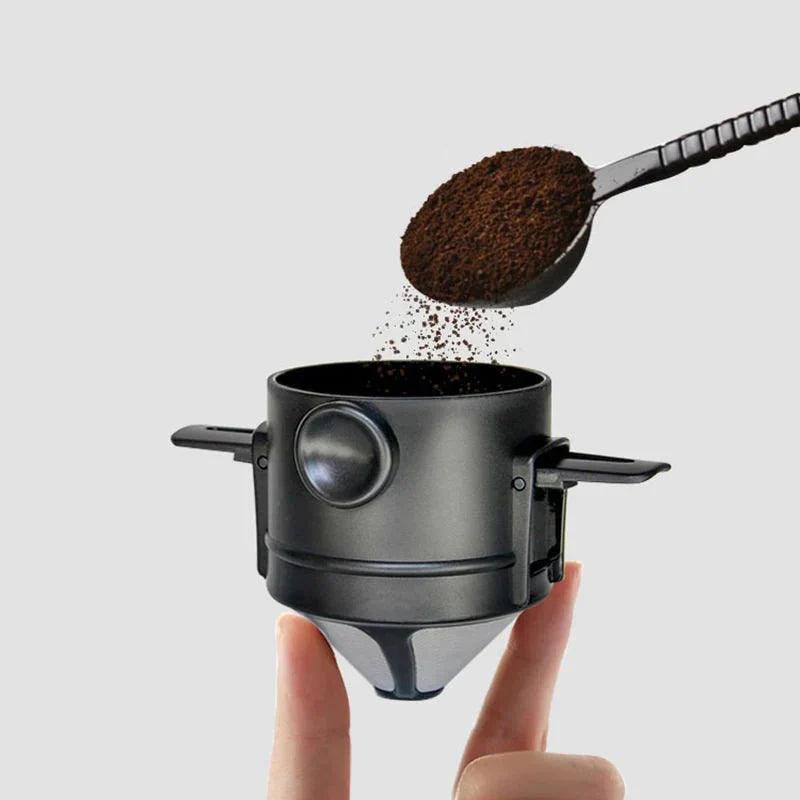 Coador de Café Inox - Filtro Portátil