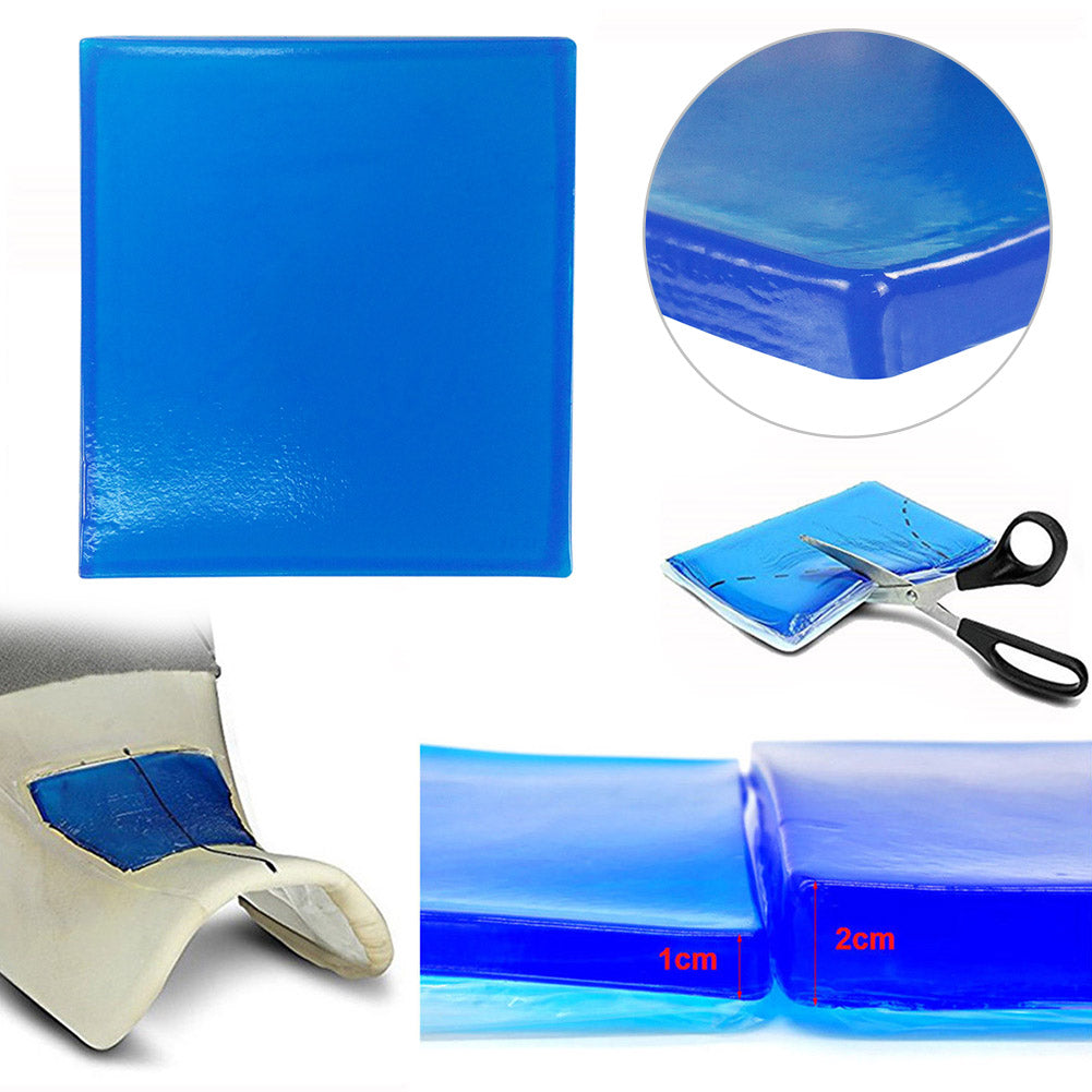 Motorcycle Seat Gel Pad Shock Absorption Mat Motorbike Scooter Comfortable Soft