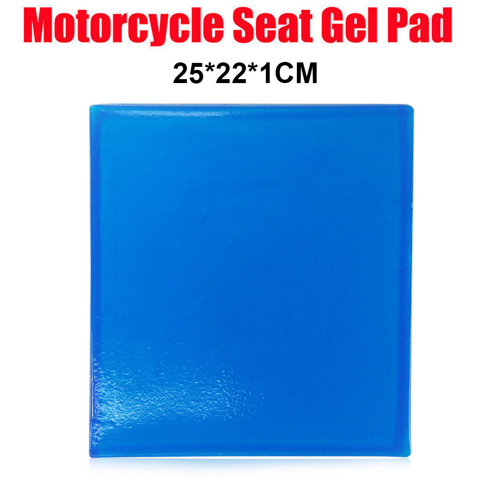 Motorcycle Seat Gel Pad Shock Absorption Mat Motorbike Scooter Comfortable Soft