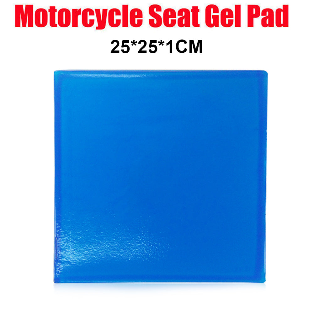 Motorcycle Seat Gel Pad Shock Absorption Mat Motorbike Scooter Comfortable Soft