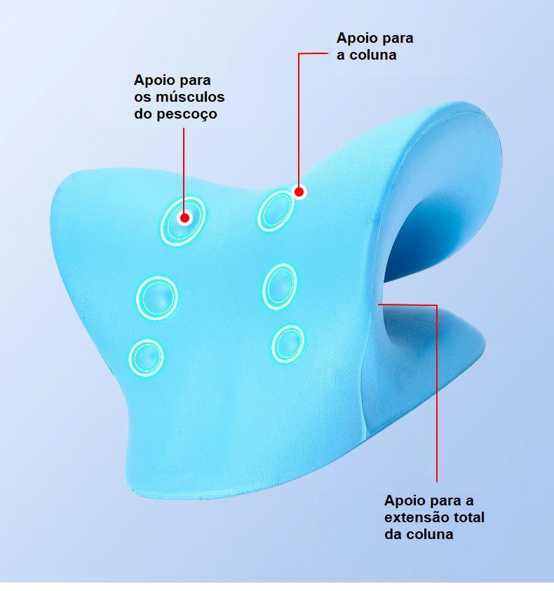 Travesseiro Massageador Ortopédico Cervical