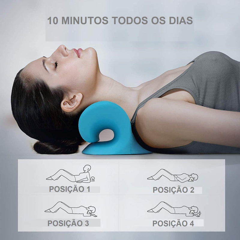 Travesseiro Massageador Ortopédico Cervical