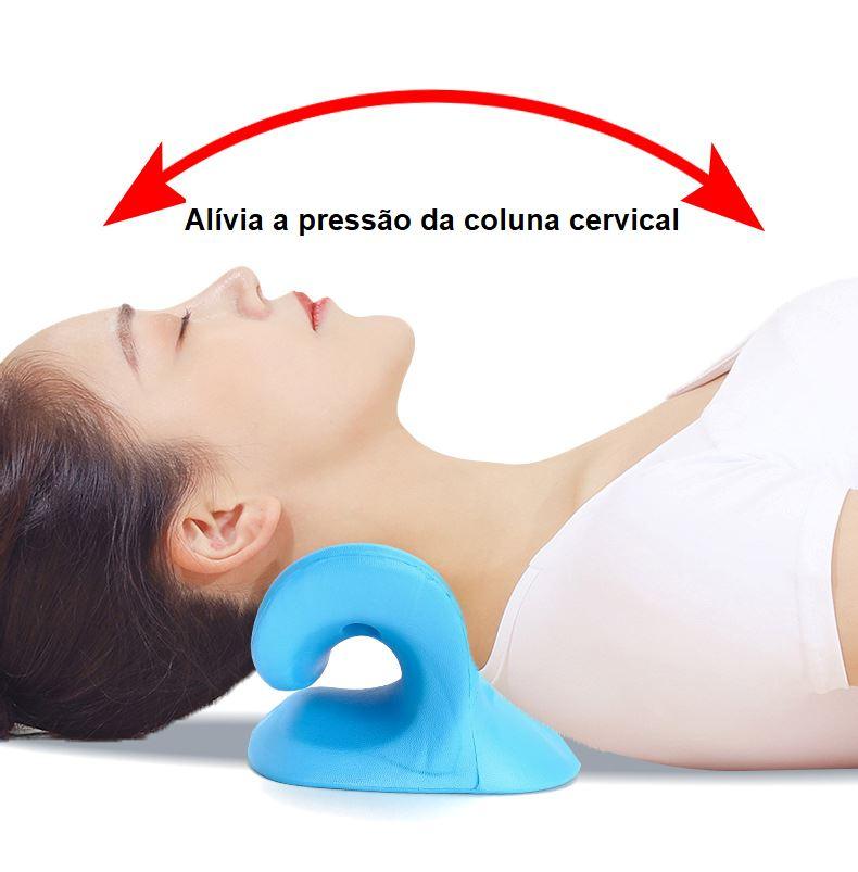 Travesseiro Massageador Ortopédico Cervical