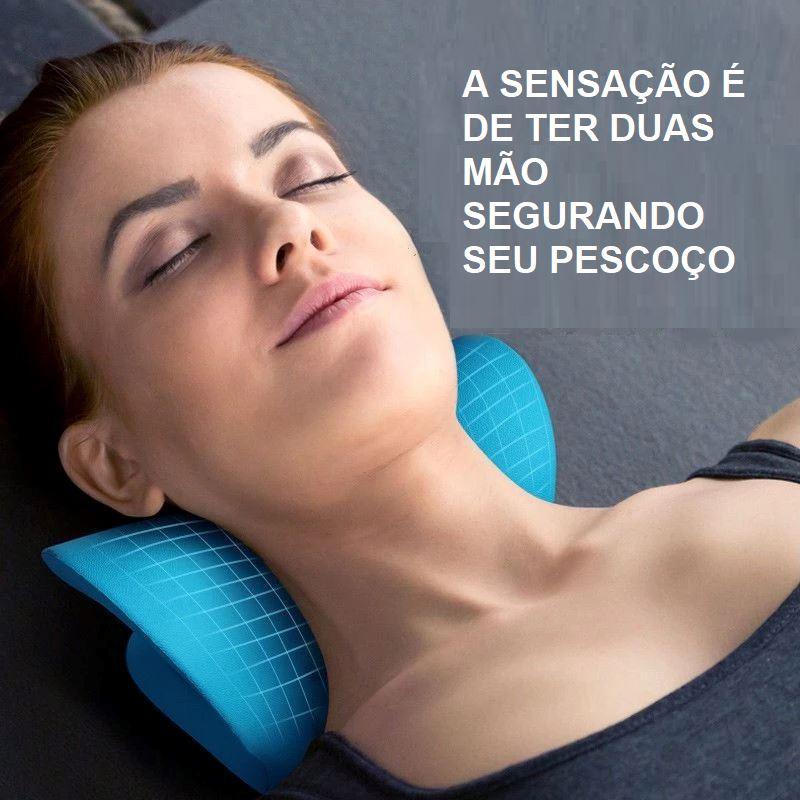 Travesseiro Massageador Ortopédico Cervical